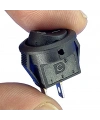 IC-134E Siyah Yuvarlak Anahtar Işıksız On-Off 2P