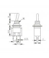 IC-140 Toggle Switch On-Off-On 6mm 3P MTS-103
