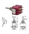 IC-148B Toggle Switch On-Off-On Ø6mm MTS-303