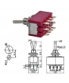 IC-148C Toggle Switch On-Off Ø6mm MTS-402