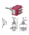 IC-148D Toggle Switch On-Off-On Ø6mm MTS-403
