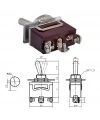 IC-155 Toggle Switch MOM-OFF-MOM 3P Ø12mm KN3C-123