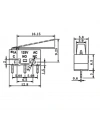 IC-162A Micro Switch Mini Uzun Paletli KW10-Z2P