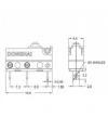 IC-163-1 Paletsiz Micro Switch Lehim Bacak IP65 Su Geçirmez