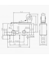 IC-168 Micro Switch Lehim Bacak Makaralı 5A/250VAC