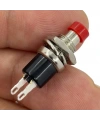 IC-177 Kırmızı Diyafon Mini Buton 7mm PBS-105