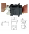 IC-180H1 Basmalı Kare Süpürge Anahtarı Elektrik Süpürge Şarteli 4P
