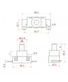 IC-180H4 Süpürge Anahtarı 2P PBS-03