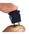 IC-180K-0 Kare Buton Kırmızı Yaylı Ters DS-430
