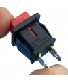 IC-180K-0 Kare Buton Kırmızı Yaylı Ters DS-430