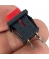 IC-180K-0 Kare Buton Kırmızı Yaylı Ters DS-430