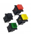 IC-180K Plastik Buton Yaylı 2P PBS15B Sarı