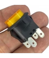 IC-180N Buton Plastik 22mm 12V 4P Sarı