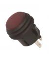 IC-180W Basmalı Yuvarlak Kırmızı Işıklı Kalıcı Körüklü Anahtar 20A 12V ASW-29D