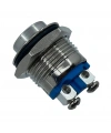 IC-182 D98 Ø19mm Buton Metal Düz PBS28B-2