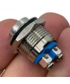 IC-182 D98 Ø19mm Buton Metal Düz PBS28B-2
