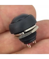 IC-184 Siyah Plastik Push Buton 12mm PBS-33B