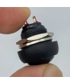 IC-184 Siyah Plastik Push Buton 12mm PBS-33B
