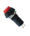 IC-185A Buton 12mm Kalıcılı Kırmızı