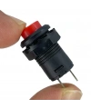 IC-185D Buton Yuvarlak Plastik Kalıcı 12mm 2P