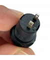 IC-185D Buton Yuvarlak Plastik Kalıcı 12mm 2P