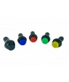 IC-186 Buton Plastik (PBS11B) Yaylı 12mm Mavi