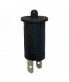 IC-187A Ters Kapak Switch Normalde Kapalı Kontak 12mm Siyah 1 Adet