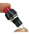 IC-190 Kırmızı Buton Yuvarlak Plastik Kalıcılı 10mm