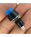 IC-190 Mavi Buton Yuvarlak Plastik Kalıcılı 10mm