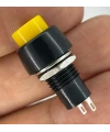 IC-190 Sarı Buton Yuvarlak Plastik Kalıcılı 10mm