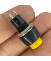 IC-190 Sarı Buton Yuvarlak Plastik Kalıcılı 10mm