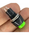 IC-190 Yeşil Buton Yuvarlak Plastik Kalıcılı 10mm