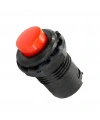 IC-191C (IC-186D) Buton Plastik Yaylı 12mm 2P DS-227 Kırmızı