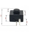 IC-192B-2 Çıt Çıt Anahtar 12X12mm El Feneri Anahtarı