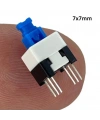 IC-196 6 Pinli Bacaklı Kalıcılı Yaylı Push Buton 7x7mm