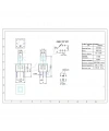 IC-196A 6 Pinli Bacaklı Kalıcılı Yaylı Push Buton 6x6mm