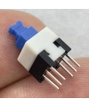 IC-197 6 Pinli Bacaklı Yaylı Push Buton 7x7mm