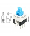 IC-197 6 Pinli Bacaklı Yaylı Push Buton 7x7mm