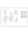 IC-197A 6 Pinli Bacaklı Yaylı Push Buton 6x6mm