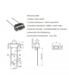 IC-201 Tact Switch Pioneer Buton 3.5x6 Uzun Bacak 1.5mm