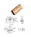 IC-211A Slide Switch 0-1-2 8P Metal