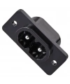 IC-212-2 AC Teyp Soketi C8 2 Pin Erkek Şase