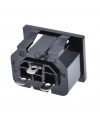 IC-212D C13 Power Soket Dişi Kulaksız AS-04F