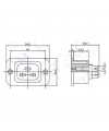 IC-215A1 C20 Power Şase Erkek Kulaklı AC-06C