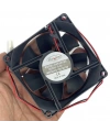 IC-216 Kare Fan 80x80x25mm 12V DC 2 Kablo