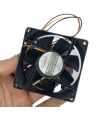 IC-216 Kare Fan 80x80x25mm 12V DC 3 Kablo