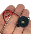 IC-221 Kablolu Buzzer Devreli Piezo 12-24V DC 23mm
