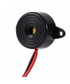 IC-221 Kablolu Buzzer Devreli Piezo 12-24V DC 23mm