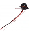 IC-221 Kablolu Buzzer Devreli Piezo 12-24V DC 23mm