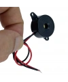 IC-221 Kablolu Buzzer Devreli Piezo 12-24V DC 23mm
